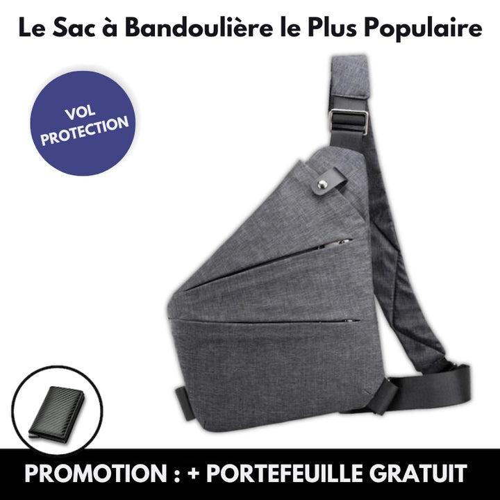 Sac à Bandoulière Antivol - Zaloupa™