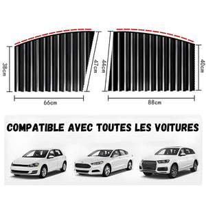 PAIRE DE RIDEAUX OCCULTANTS AIMANTÉS